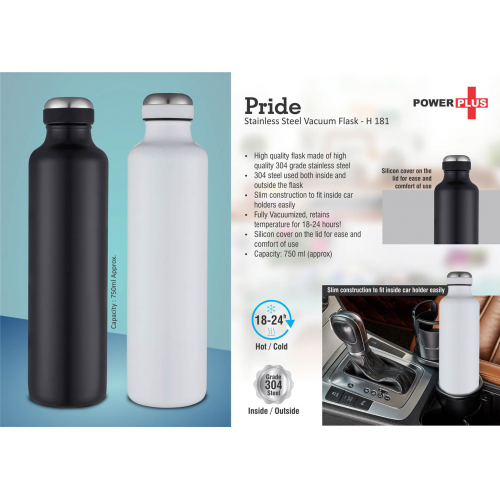 Pride Stainless Steel Vacuum flask (750ml Approx)- H181