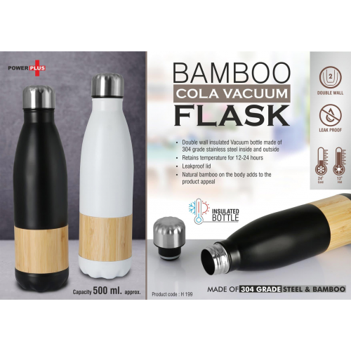 Bamboo Cola Vacuum Flask Capacity 500 ml - H199