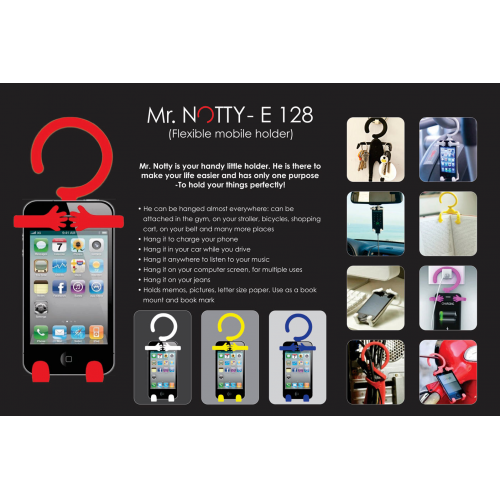 Mr. Notty: Flexible mobile holder - E128