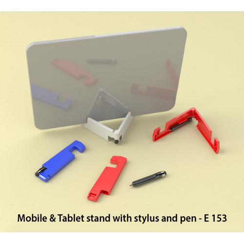 Mobile & Tablet stand with stylus and pen - E153