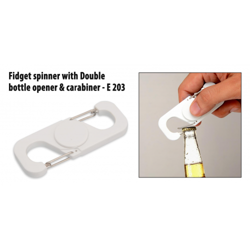 Fidget spinner with Double bottle opener - E203