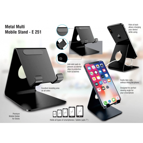 Metal universal mobile stand - E251