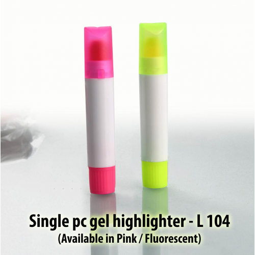 Single pc gel highlighter - L104
