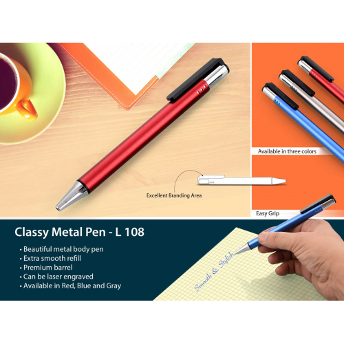 Classy Metal Pen - L108