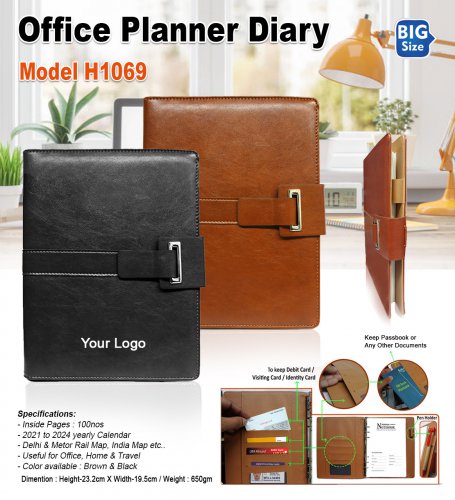Office Planner Diary Big size H-1069