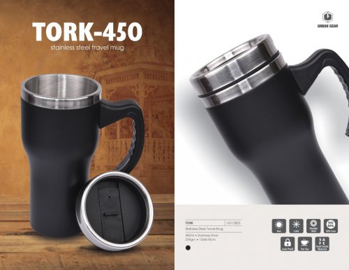 Stainless Steel Travel Mug - TORK-UG-DB23