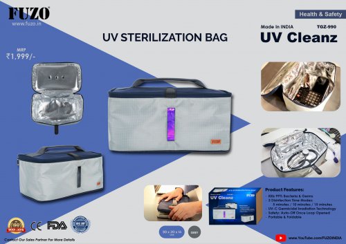 Fuzo UV cleanz - UV sterilization bag