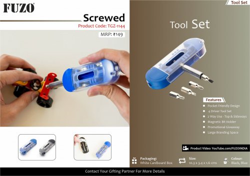 fuzo Screwed tool set