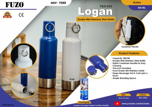 Fuzo Logan - Doublewall Stainless steel flask