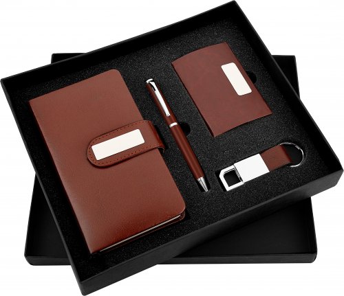 Array Diary, Pen, Card Holder and Keychain set