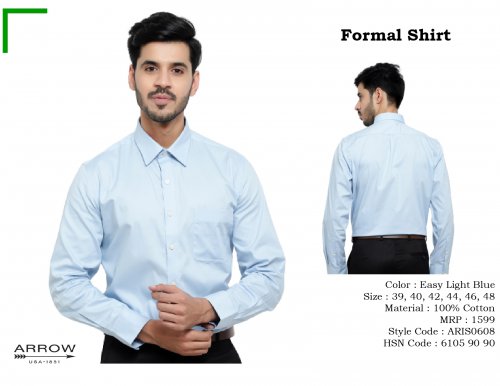 Arrow Formal Shirt Easy Light Blue ARIS0608