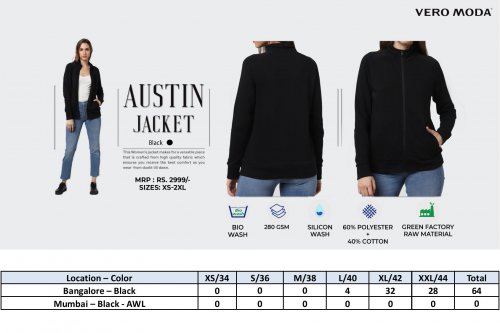 Vero Moda Austin Jacket Black ladies