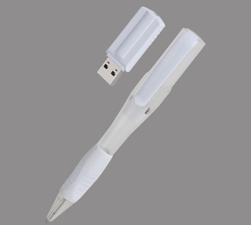White Clear & Clear Pendrive CSP808