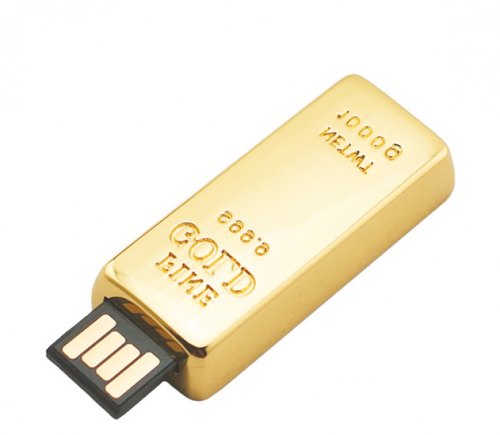 Mini Gold Bar Metal USB Pendrive CSM102