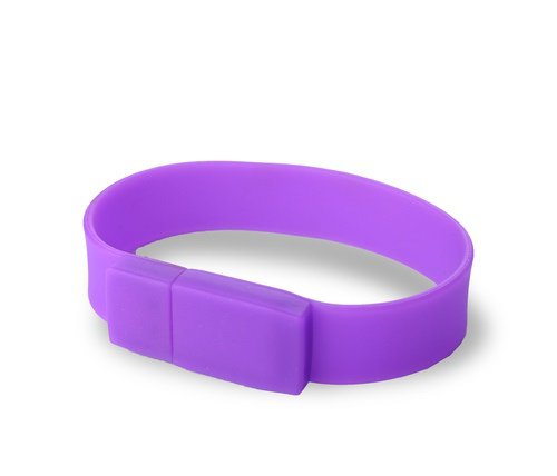 Violet Wrist Band USB Pendrive CSB601