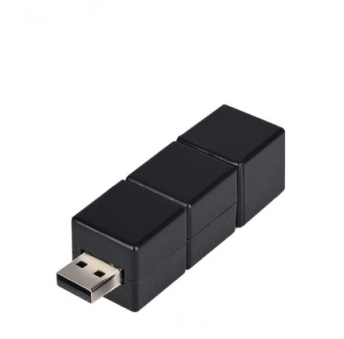 Black Cube Shaped USB Pendrive CSM301