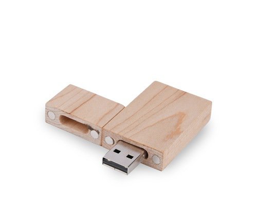 Wooden Rectangle USB Pendrive CSW706