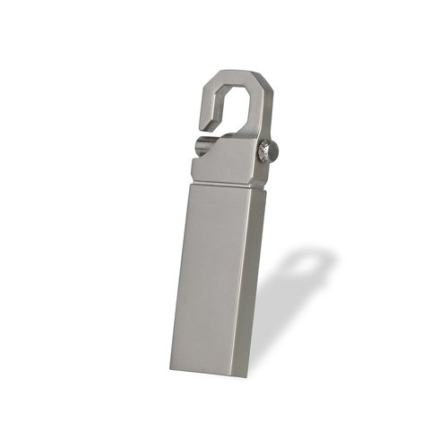 Silver Metal Hook USB Pendrive Shell CSM104