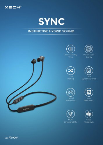 XECH Sync Bluetooth earphone