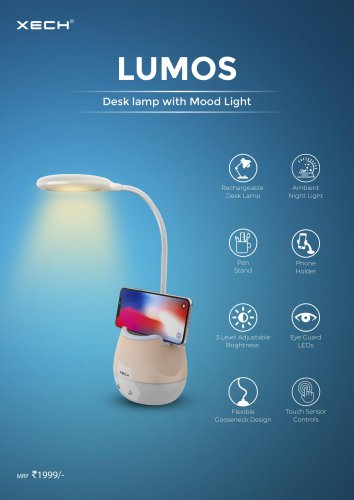 XECH Lumos Desk Lamp with Mood light