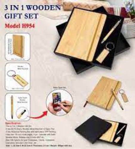 3 In 1 Wooden Gift Set H-954