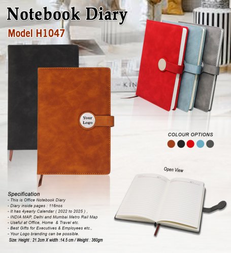 Notebook diary H-1047