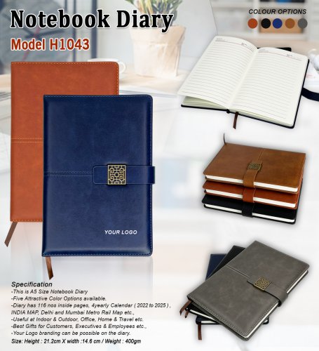 Office Notebook Diary H-1043