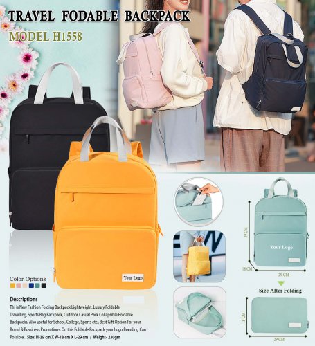 Travel Folding Backpack H-1558