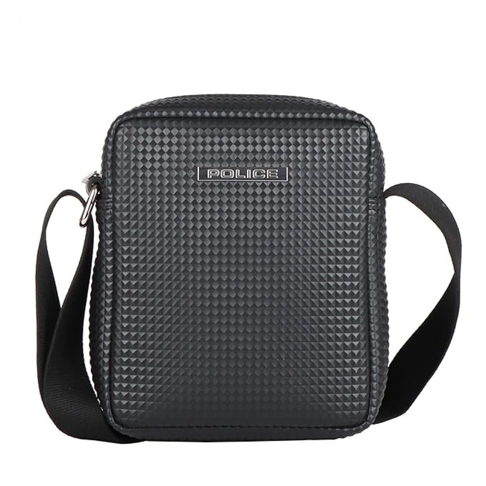 Cross Pyramid small cross body bag - Black