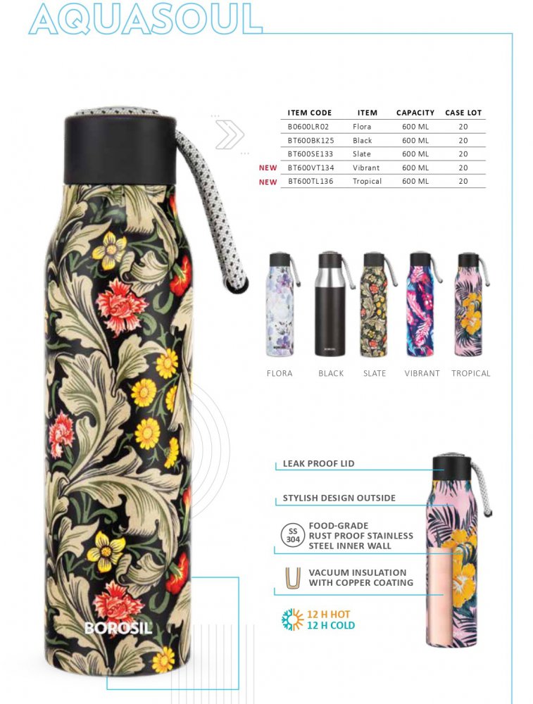 Borosil Jupiter 1L Flask