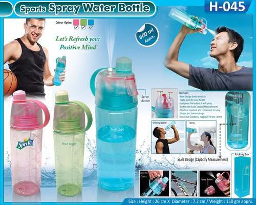 Sports Spray Water Bottle H-045