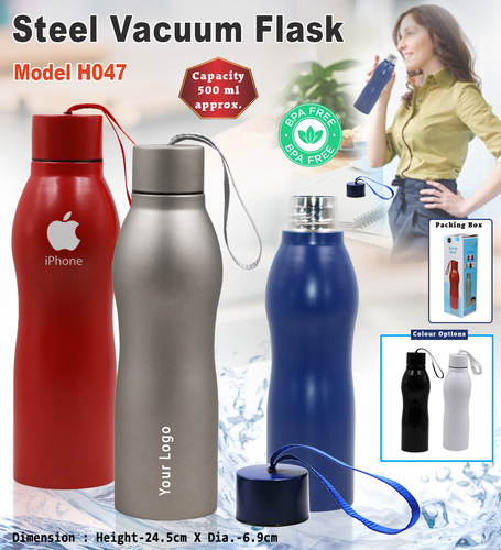 Stainless Steel Hot & Cold Vacuum Flask H-047