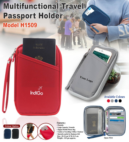 Multi Function Travel Passport Holder H 1509