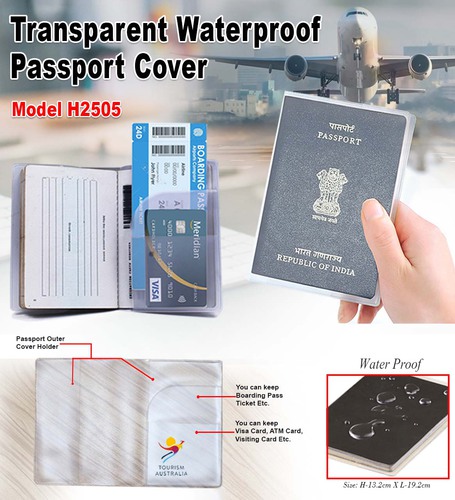Water Proof Passport Cover H-2505
