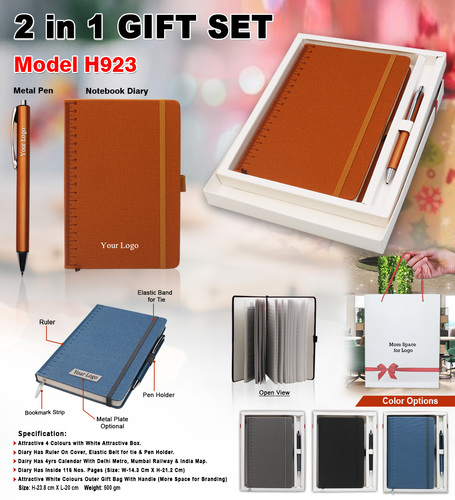 Gift Set (Diary & Pen)H-923
