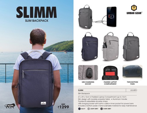 Slim BackPack -SLIMM - UG-BP01
