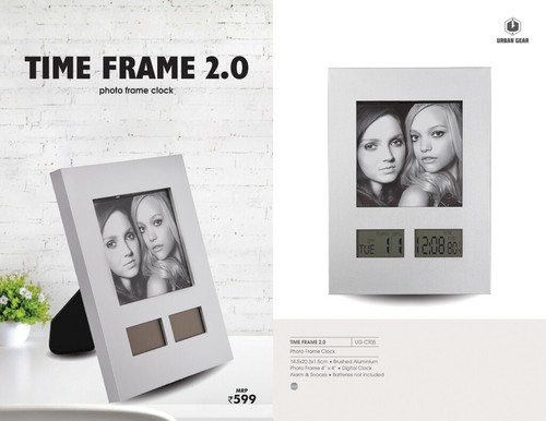 Photo Frame Clock - TIME FRAME 2.0 - UG-CT05