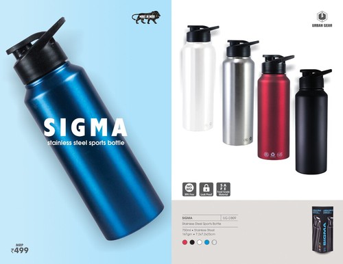 Stainless Steel Sports Bottle - SIGMA - UG-DB09