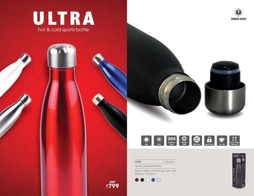 Stainless Steel Hot & Cold Bottle - ULTRA - UG-DB11