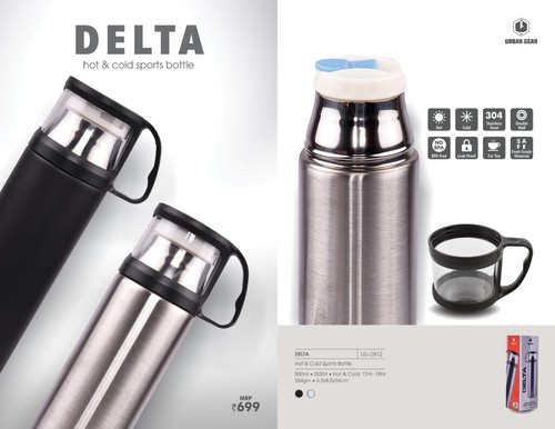 Stainless Steel Hot & Cold Bottle - DELTA - UG-DB12