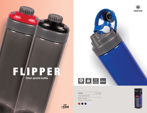Tritan Sports Bottle - FLIPPER - UG-DB27
