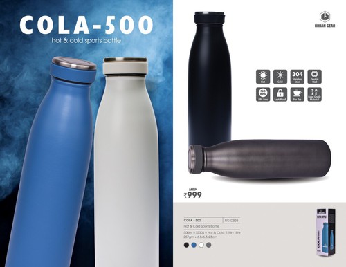 Stainless Steel Hot & Cold Bottle - COLA 500 ml- UG-DB56