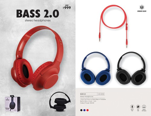Stereo Headphones - BASS 2.0 - UG-GH03