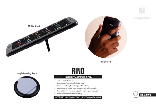 Finger Ring & Mobile Stand - RING - UG-GM19