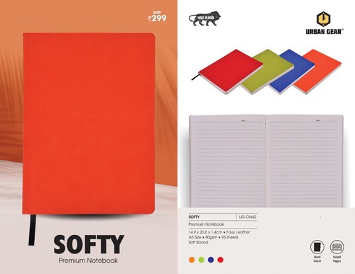 Premium Notebook - SOFTY - UG-ON42