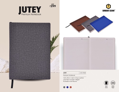Premium Notebook - JUTEY - UG-ON43