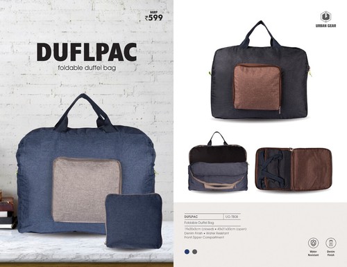 Foldable Duffel Bag - DUFLPAC - UG-TB03